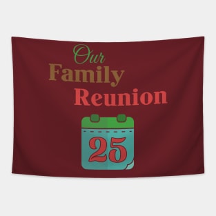 Family Reunion Holiday Tapestry