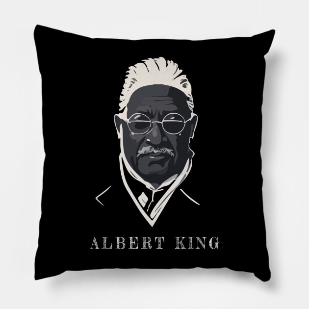 Albert King Pillow by Moulezitouna