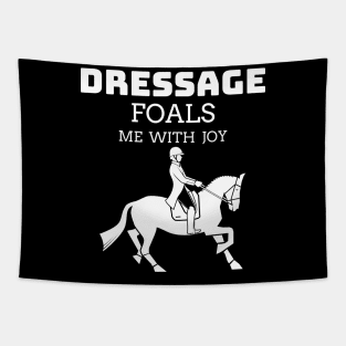 Dressage Foals Me With Joy Tapestry