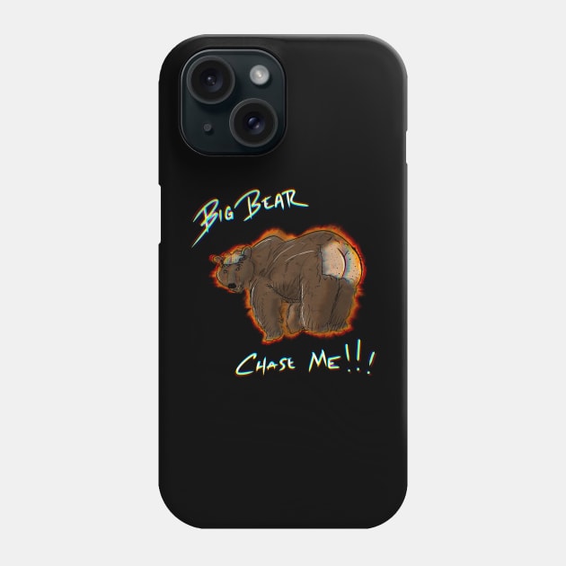 Big Bear Chase! - The Great Outdoors Phone Case by Chadwhynot37