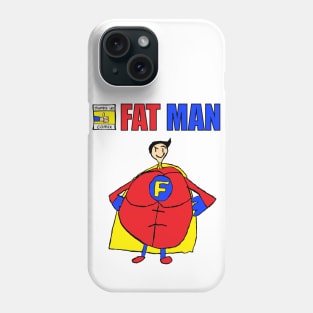 Fat Man The Sumo Wrestler By Lucas Lockhart Phone Case