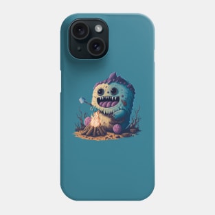 Marshmallow Monster Phone Case