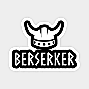 Berserker Viking Helmet Magnet