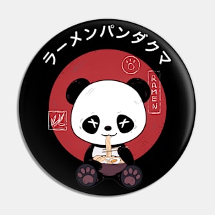 Ramen Panda Pin