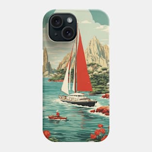 Marine Park Australia Vintage Travel Poster Phone Case