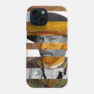 Self Portrait by Vincent Van Vogh and Lee Van Cleef Phone Case