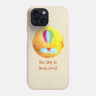 Watercolour Baby With Quotes Phone Case