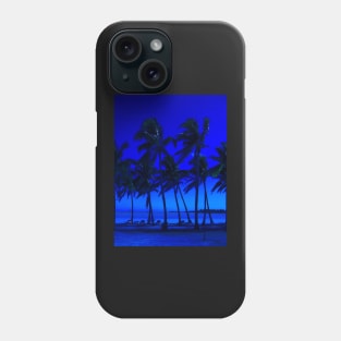 blue trees Phone Case