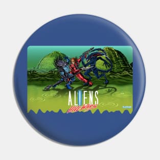 Aliens Hive Wars poster Pin