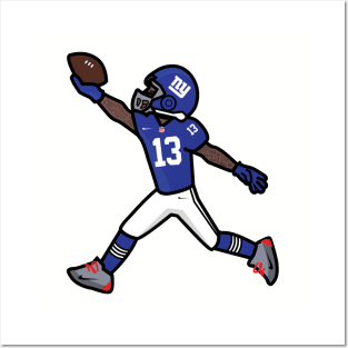  Poster Compatible With Odell Beckham Jr. American Football  Player OBJ Footballer Poster Wall Decoration Unframed Size Paint for Kids  Home Decor Wall Art Print Decor for Home (M - 18x24 (46x61cm))