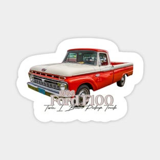 1966 Ford F100 Twin I Beam Pickup Truck Magnet