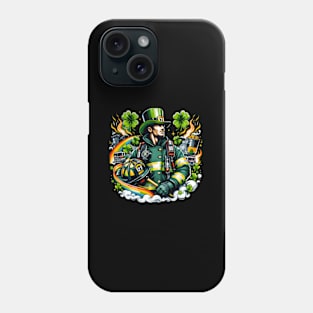 Firefighter St Patricks Day Fire Fire Dept Phone Case