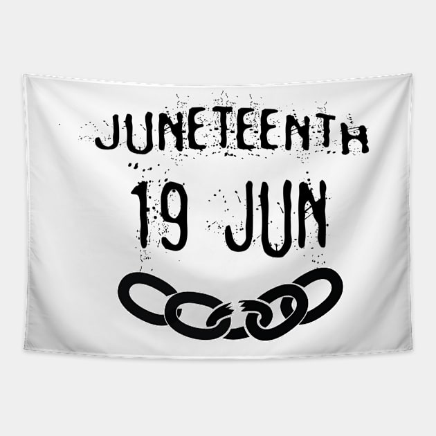 Juneteenth 19 June Tapestry by GloriaArts⭐⭐⭐⭐⭐