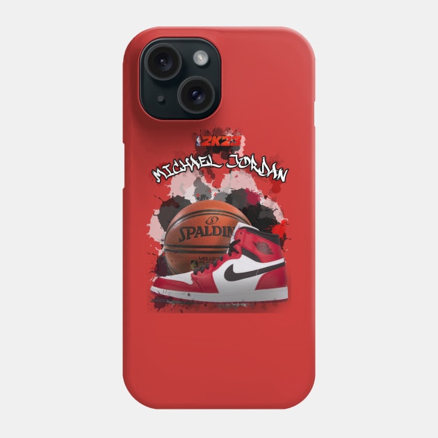 Michael Jordan Phone Case by BINSU