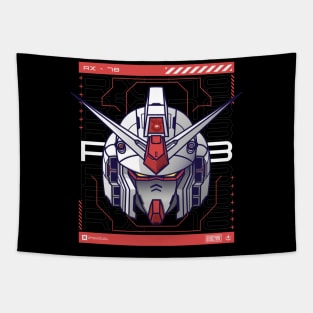 Gundam Rx-78 Head Tapestry