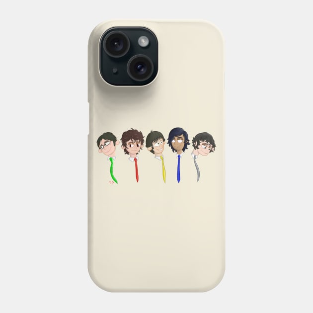 Tally Hall Phone Case by The Cat that Draws
