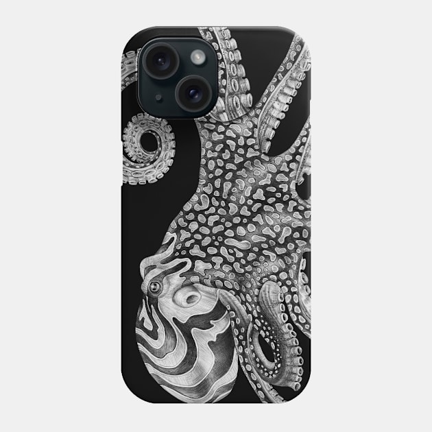 Octopus Phone Case by Tim Jeffs Art