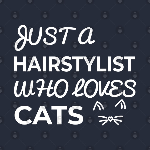 hairstylist cat lover by Elhisodesigns