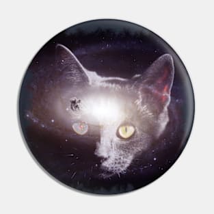 Astro Cat Pin