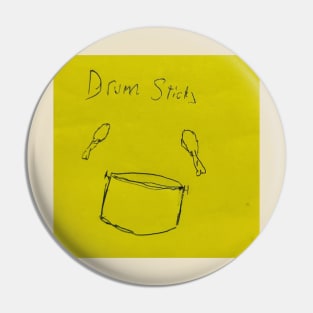 Drum Sticks Pin