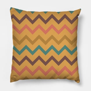 Geometrical Zigzag Pattern Pillow