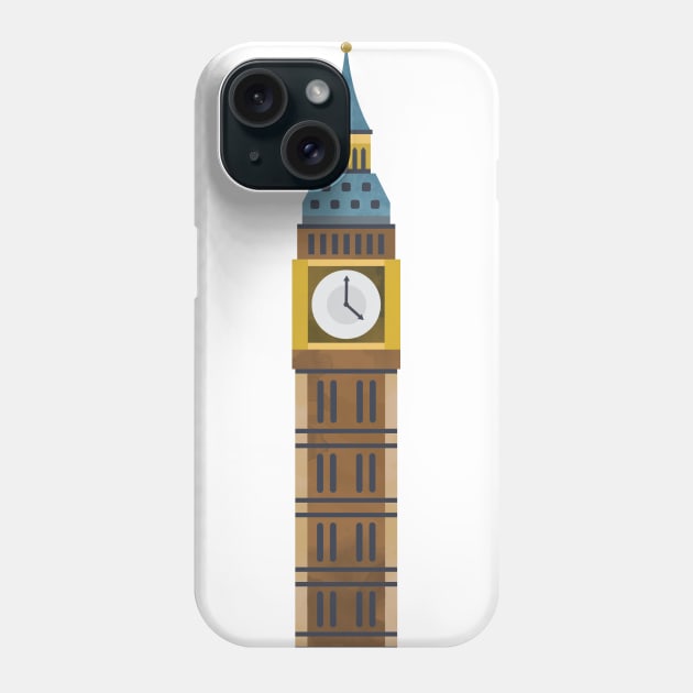 Big Ben Phone Case by aterkaderk