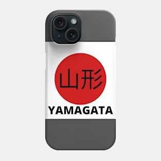 Yamagata Japan in Kanji Phone Case