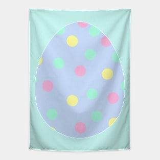 Easter egg lila with dots Tapestry