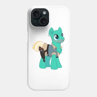 Black Pete pony dressed Phone Case