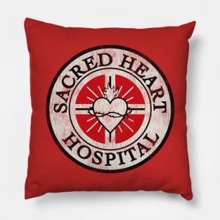 Sacred Heart Hospital Logo Scrubs Worn Pillow