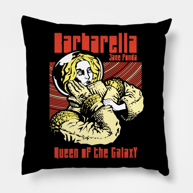 Barbarella Pillow by benvanbrummelen