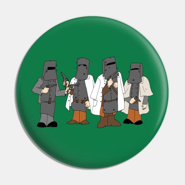 The Kelly Gang in Armour Pin by FieryWolf