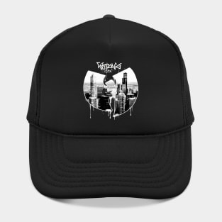Wutang chicago city graffiti Hat