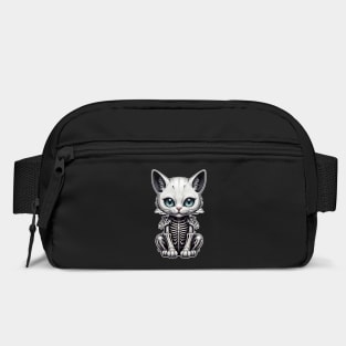 White Skeleton Cat 2 Bag