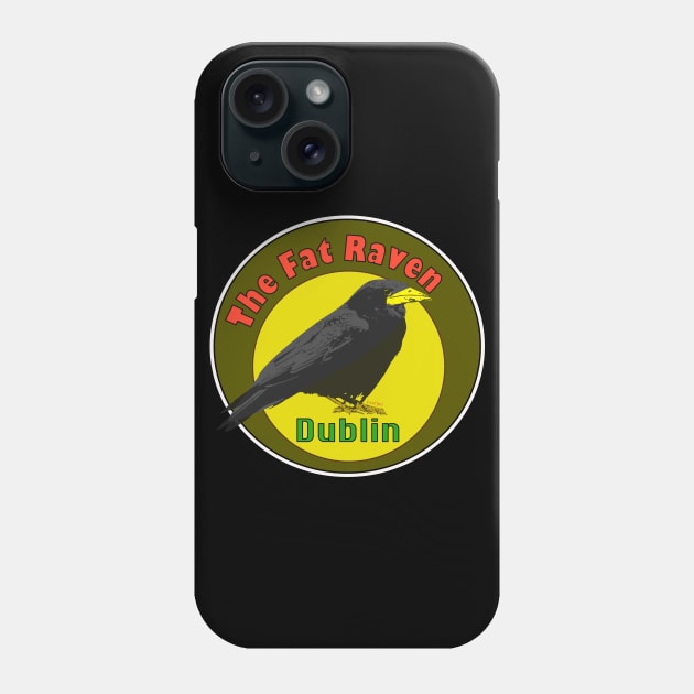 The Fat Raven Pub - Dublin Phone Case by vivachas