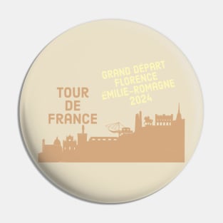 Tour de France Grand Depart Florence Emilie-Romagne 2024 Pin