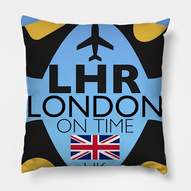 Heathrow Pillow by Woohoo