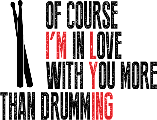 Drum Love Magnet