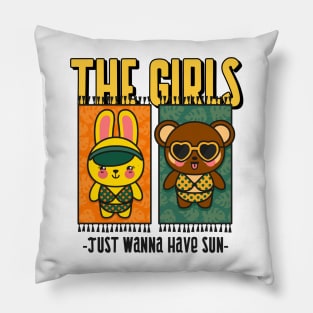 Just wanna have sun Pillow