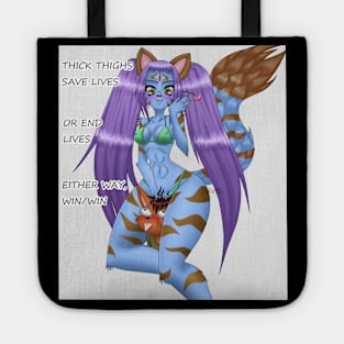 Thick Thighs Save Lives Tote