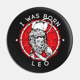 I was born Lion Pin