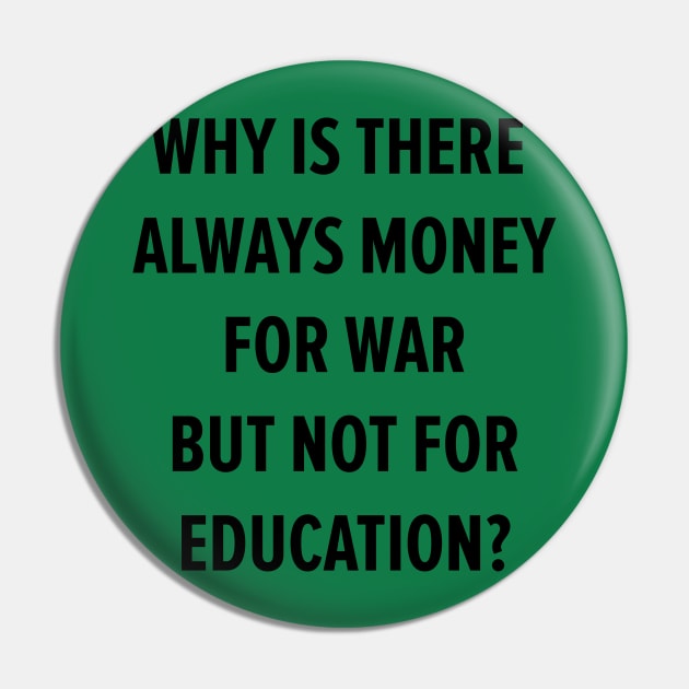 War vs. Education- A Question of Priorities Pin by Boogosh