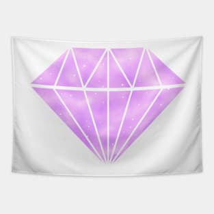 Pastel Purple Diamond Tapestry