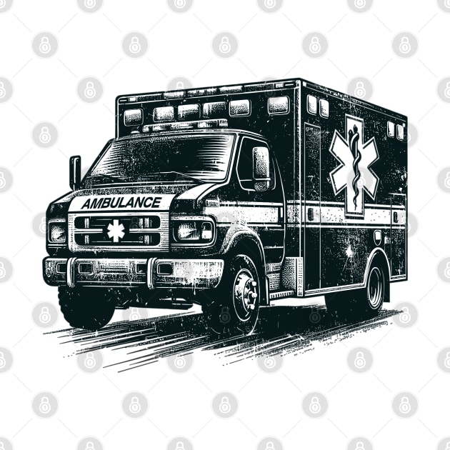 Ambulance by Vehicles-Art