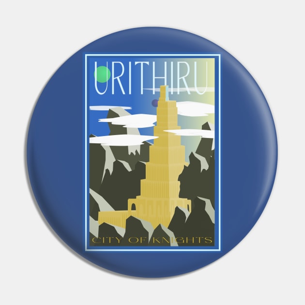 Urithiru Tourism Poster Pin by Crew