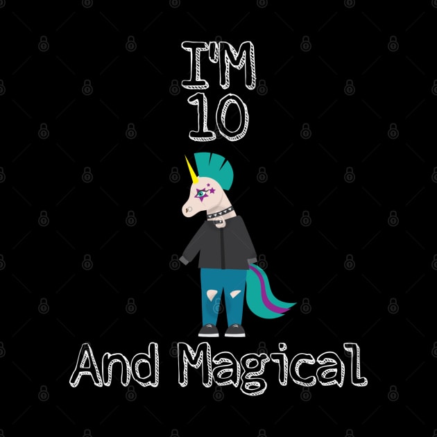 I'm 10 and magical unicorn by zoomade