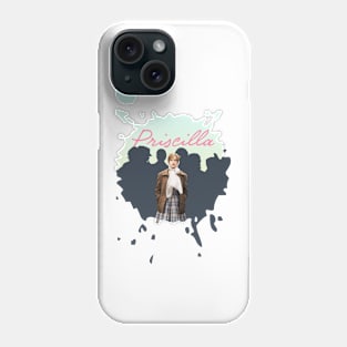 Cailee Spaeny priscilla movie film 2023 graphic design Phone Case