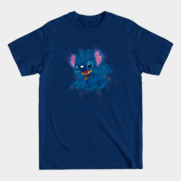 Discover Stitch - Painted Art - Lilo And Stitch - T-Shirt