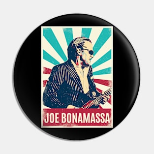 Vintage Retro Joe Bonamassa Pin