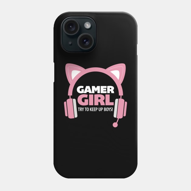 Gamer Girl apparel Phone Case by Hotshots